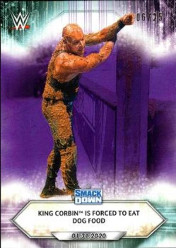 2021 Topps WWE #13 Purple /25