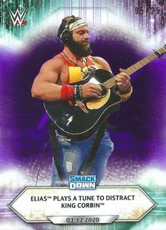 2021 Topps WWE #37 Purple /25