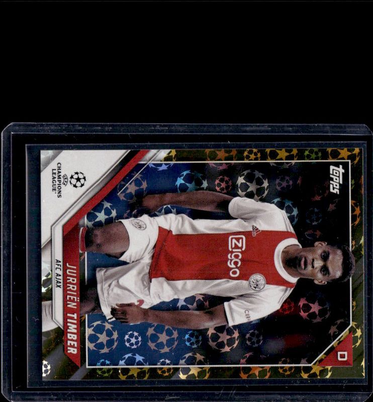 2021 Topps UEFA Champions League #98 Gold Starball Foil /50