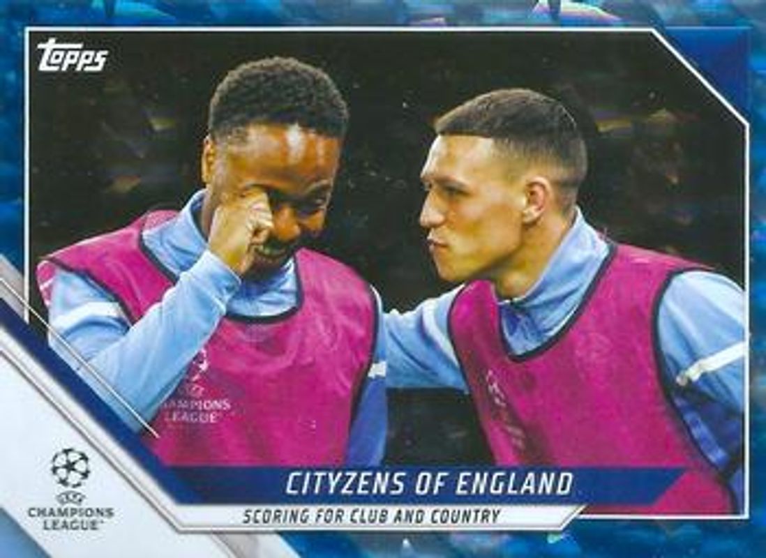 2021 Topps UEFA Champions League #113 Icy Blue Foil /99