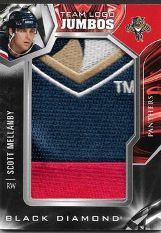 2022 Upper Deck Black Diamond #TL-SM Team Logo Jumbo Patches Manufactured - Relics