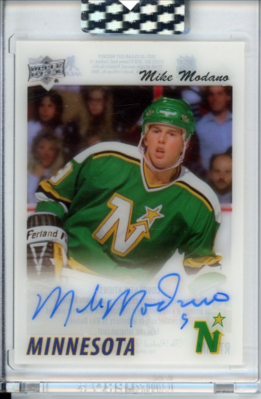 2022 Upper Deck Clear Cut #RT-MM 2021 Tribute Autos
