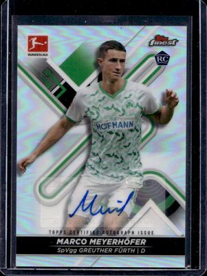 2021 Topps Finest Bundesliga #70 Autographs