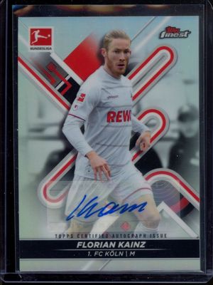 2021 Topps Finest Bundesliga #87 Autographs