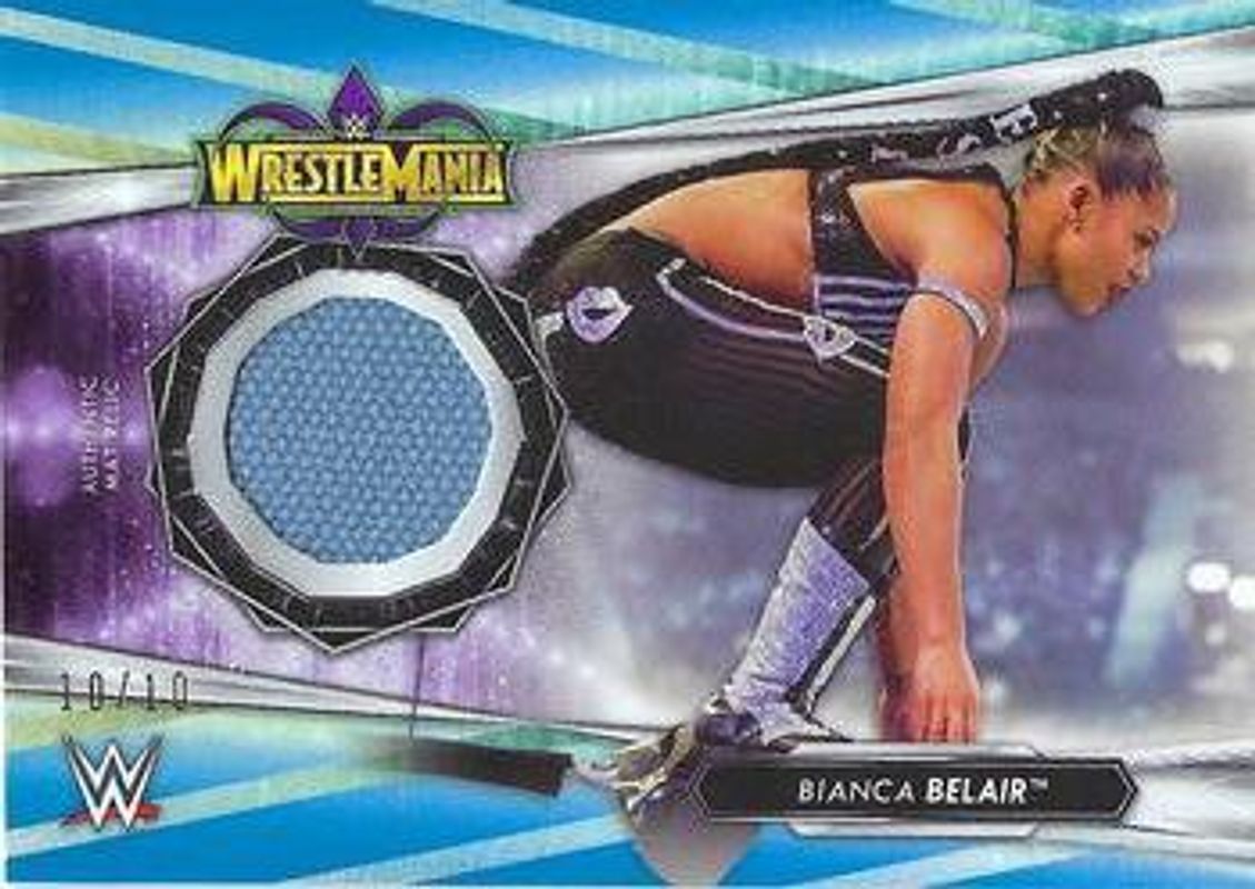 2021 Topps WWE #MR-BB Mat Relics - Blue /10