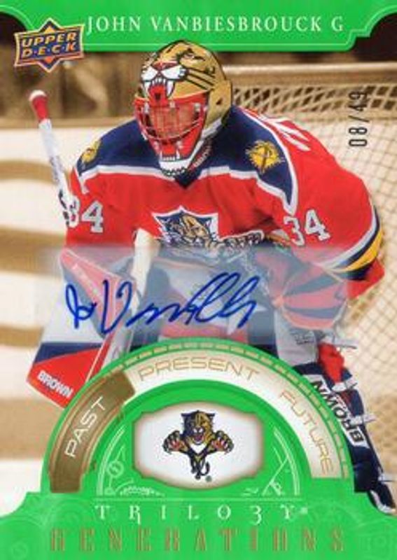 2022 Upper Deck Trilogy #TG-16A Generations Autographs /25