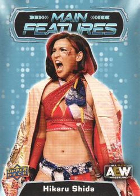 2022 Upper Deck AEW #MF-35 Main Features