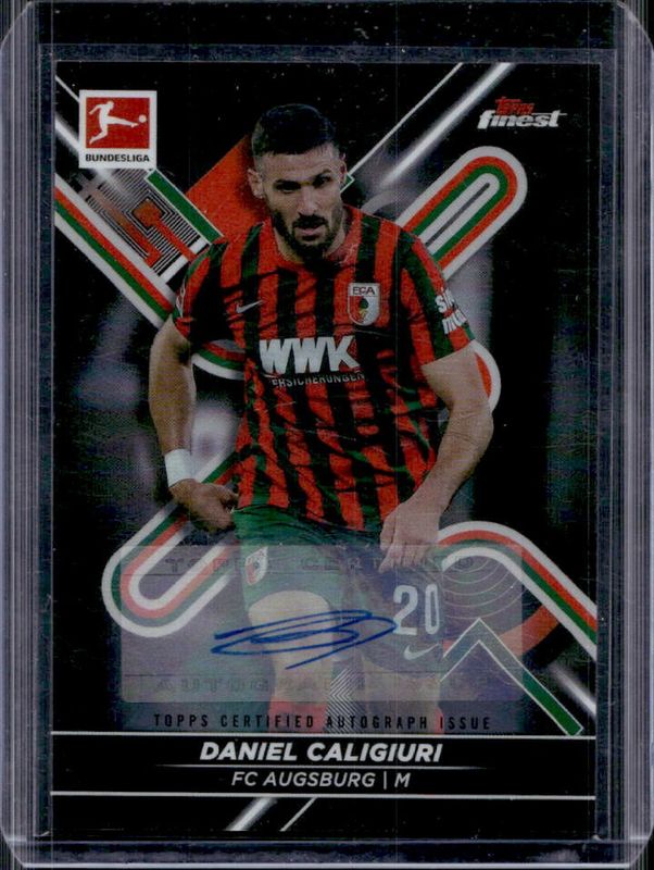 2021 Topps Finest Bundesliga #2 Autographs - Black Refractor /250