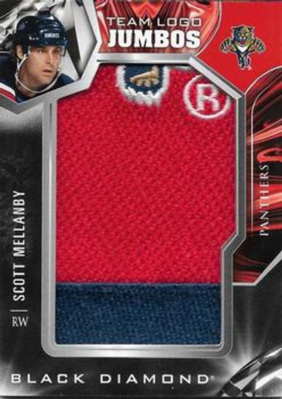 2022 Upper Deck Black Diamond #TL-SM Team Logo Jumbo Patches Manufactured Relics Retro Logo