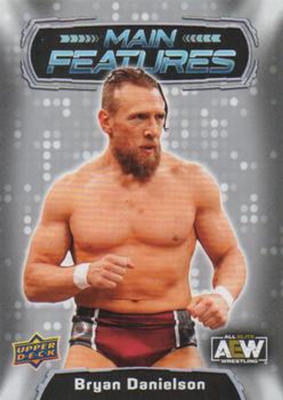 2022 Upper Deck AEW #MF-19 Main Features Silver