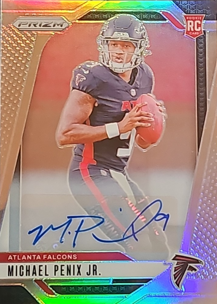 Michael Penix Jr. 2024 Prizm #378 Rookie Autographs - Silver Price