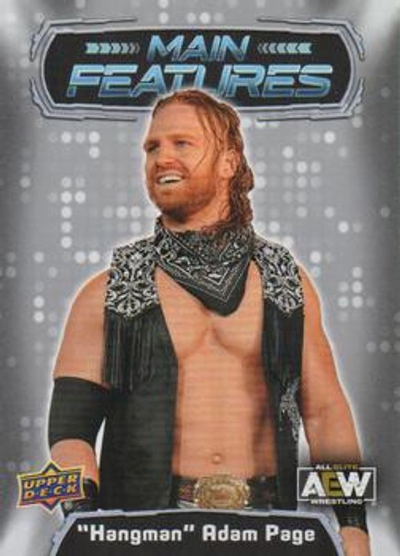 2022 Upper Deck AEW #MF-13 Main Features Silver