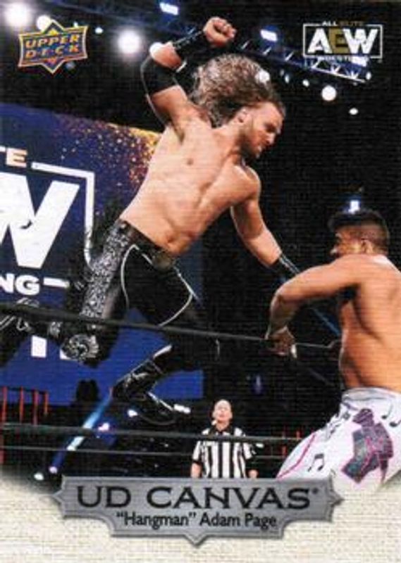 2022 Upper Deck AEW #C31 UD Canvas