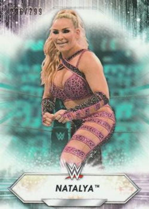 2021 Topps WWE #155 Aqua /299
