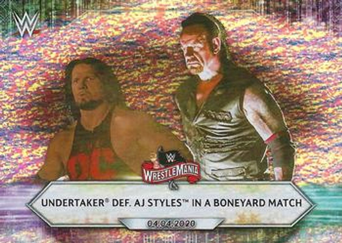 2021 Topps WWE #48 Foilboard