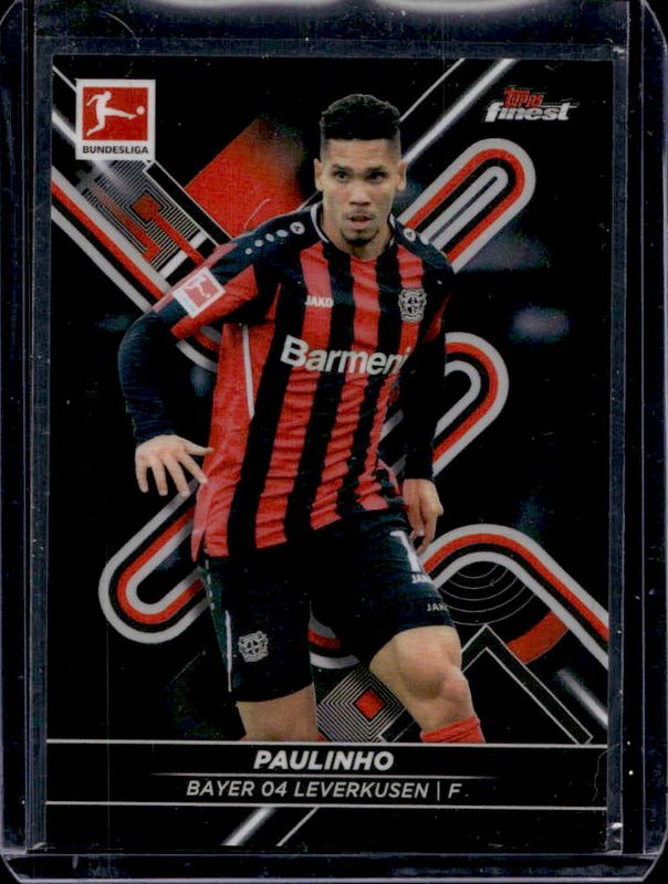 2021 Topps Finest Bundesliga #106 Black Refractor /199