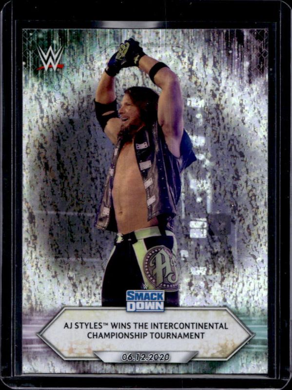 2021 Topps WWE #85 Foilboard
