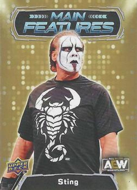 2022 Upper Deck AEW #MF-11 Main Features Gold