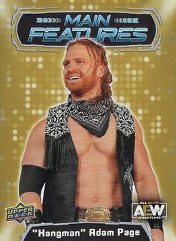 2022 Upper Deck AEW #MF-13 Main Features Gold