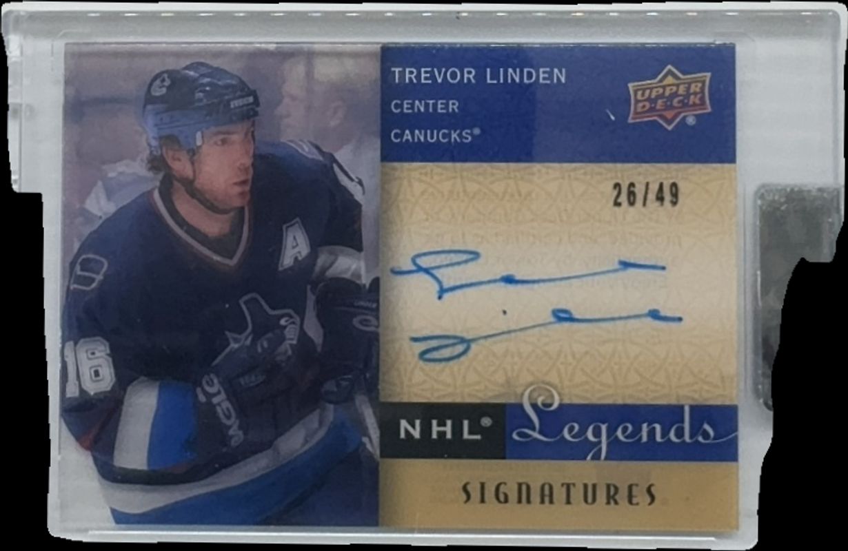 2022 Upper Deck Clear Cut #L-TL 2021 Retro '01 NHL Legends /49