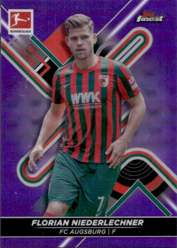 2021 Topps Finest Bundesliga #8 Purple Refractor /250