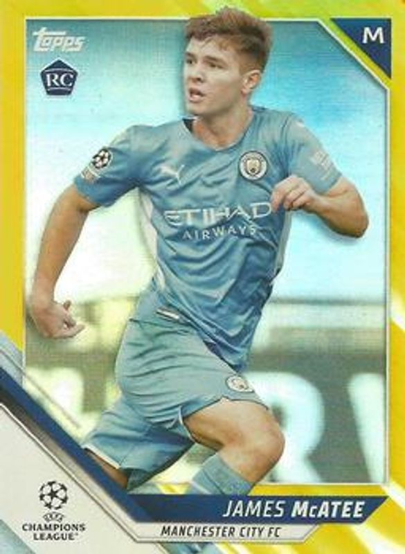 2021 Topps UEFA Champions League #112 Yellow Foil /250