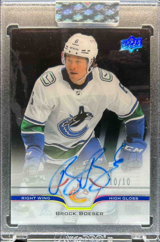 2022 Upper Deck Clear Cut #CC-BB 2020 Upper Deck Clear Cut Update: - High Gloss /10