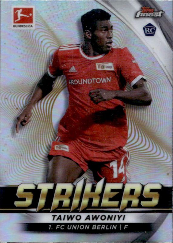 2021 Topps Finest Bundesliga #FS-TA Finest Strikers
