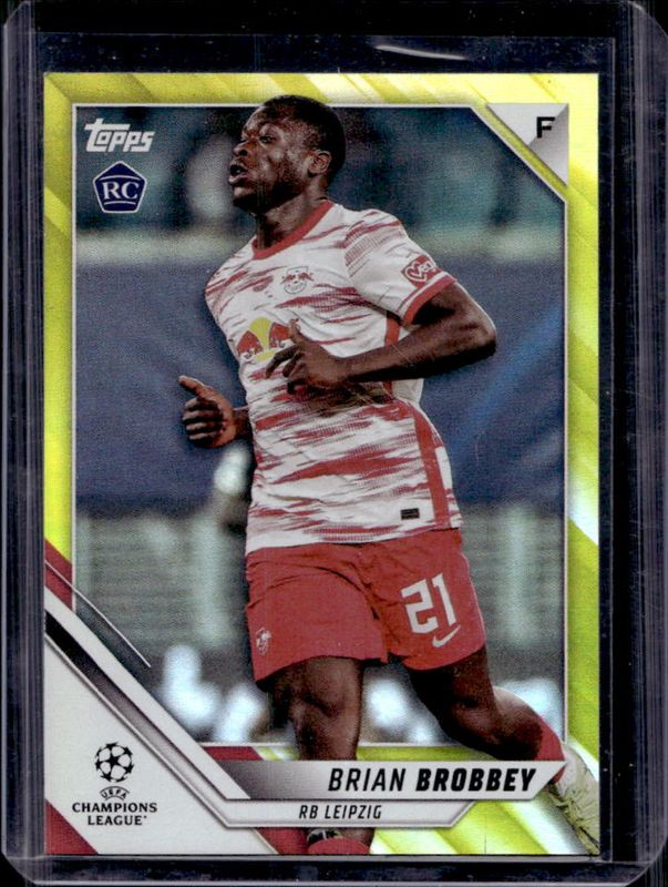 2021 Topps UEFA Champions League #25 Yellow Foil /250