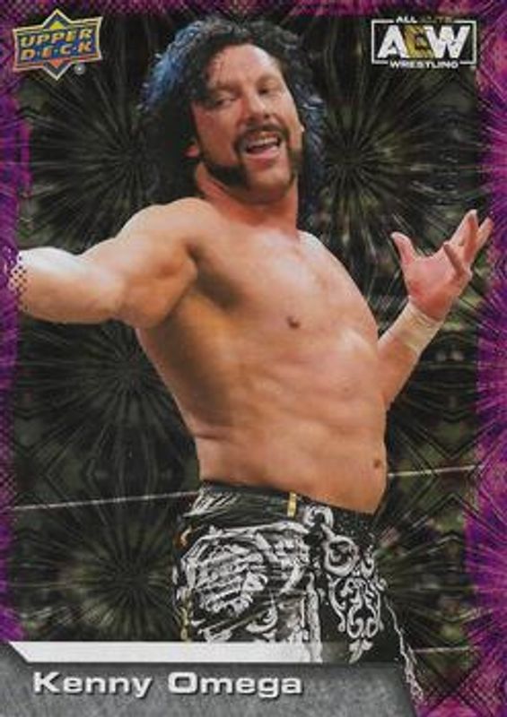 2022 Upper Deck AEW #61 Purple Pyro /199