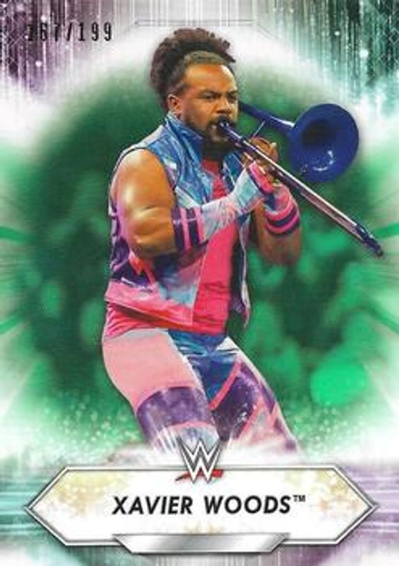 2021 Topps WWE #135 Light Green /199