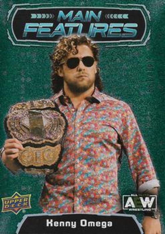 2022 Upper Deck AEW #MF-1 Main Features Green /199