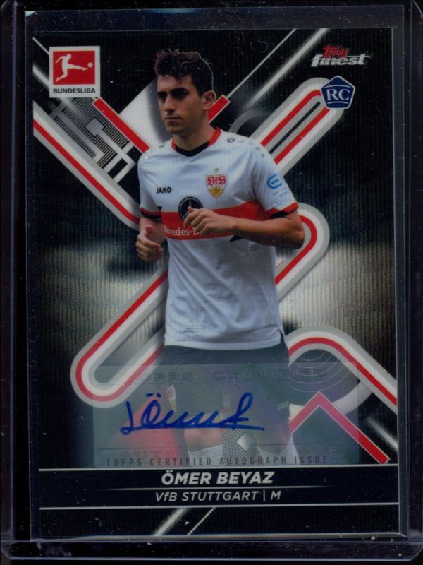 2021 Topps Finest Bundesliga #138 Autographs - Black Wave Refractor /150