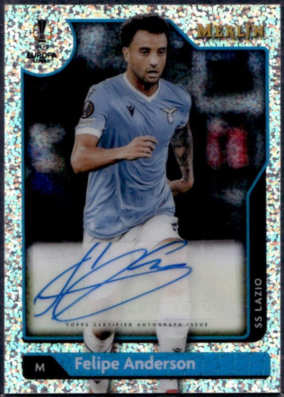 2021 Topps Merlin Chrome UEFA Champions League #A-FA Autographs - Speckle Refractor /150