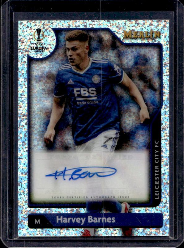 2021 Topps Merlin Chrome UEFA Champions League #A-HB Autographs - Speckle Refractor /150