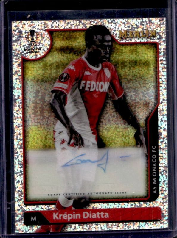 2021 Topps Merlin Chrome UEFA Champions League #A-DI Autographs - Speckle Refractor /150