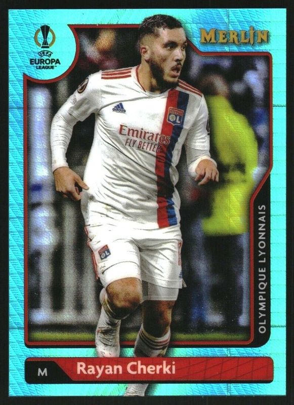 2021 Topps Merlin Chrome UEFA Champions League #59 Aqua Prism Refractor