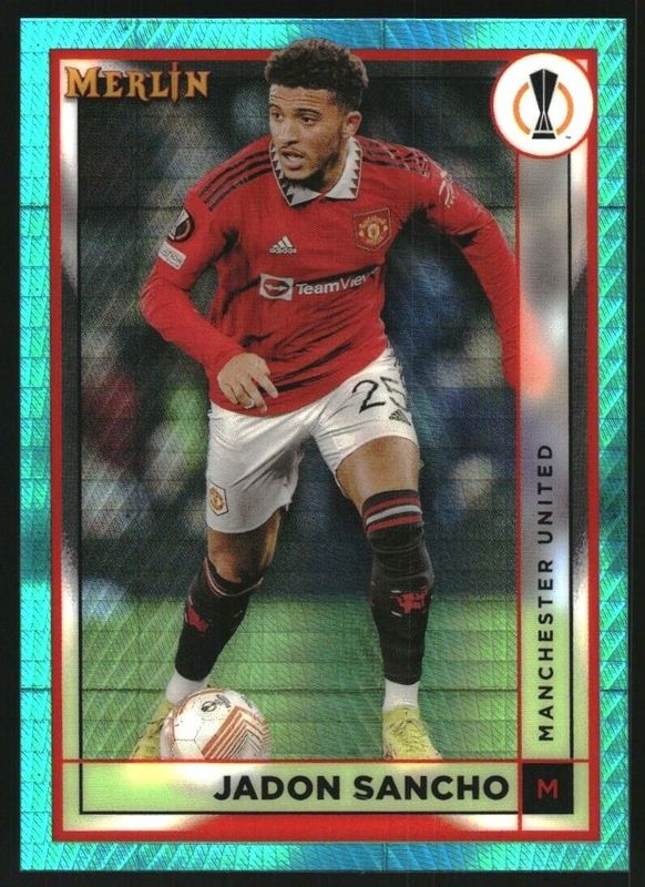 2021 Topps Merlin Chrome UEFA Champions League #56 Aqua Prism Refractor