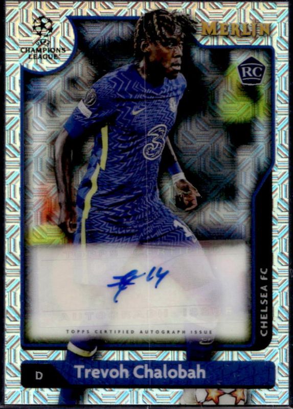 2021 Topps Merlin Chrome UEFA Champions League #A-TC Autographs - Mojo Refractor /99
