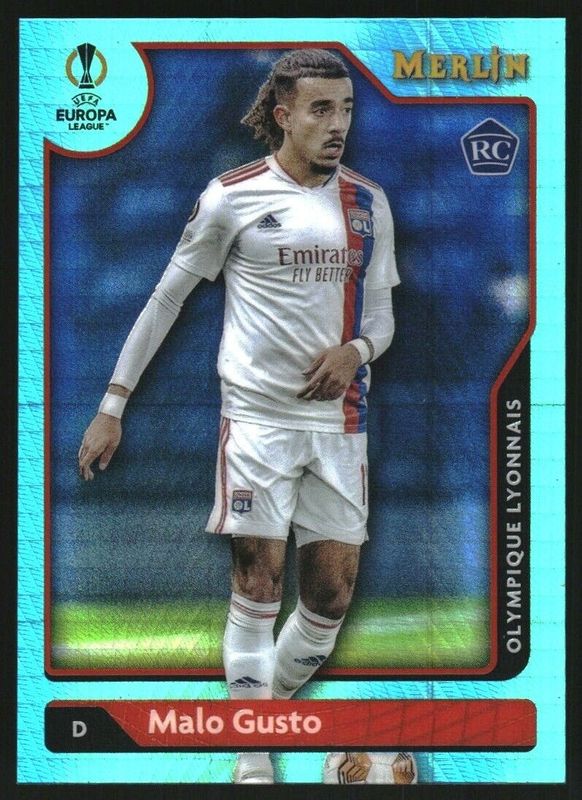 2021 Topps Merlin Chrome UEFA Champions League #27 Aqua Prism Refractor