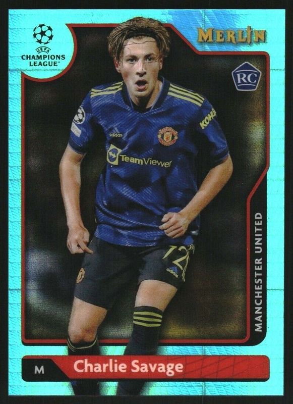 2021 Topps Merlin Chrome UEFA Champions League #137 Aqua Prism Refractor