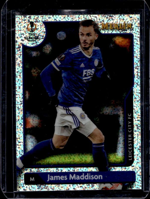 2021 Topps Merlin Chrome UEFA Champions League #21 Speckle Refractor /150