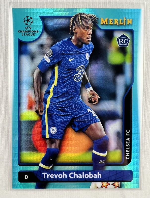 2021 Topps Merlin Chrome UEFA Champions League #48 Aqua Prism Refractor