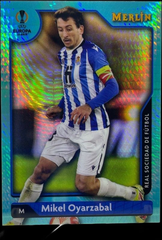 2021 Topps Merlin Chrome UEFA Champions League #37 Aqua Prism Refractor