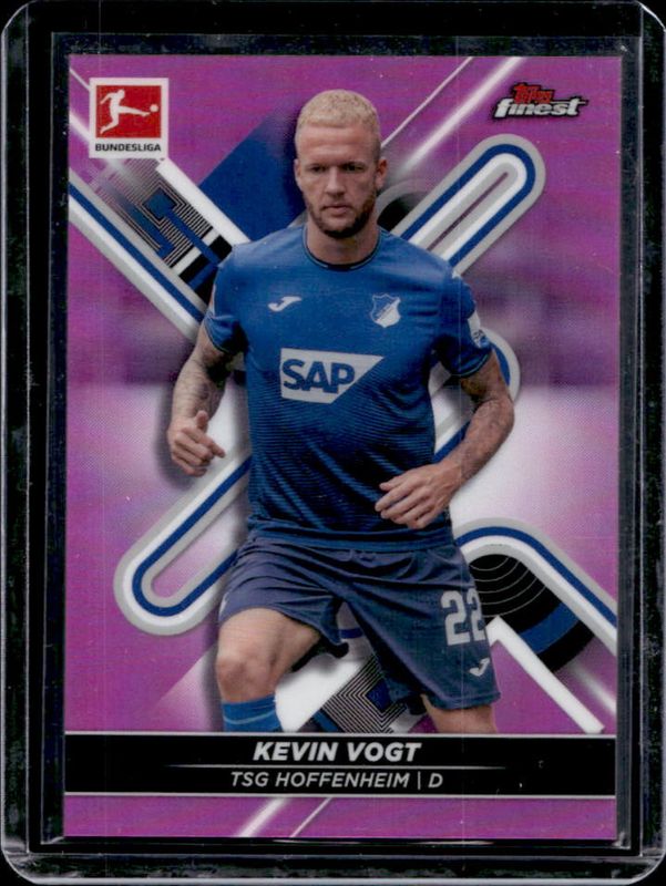 2021 Topps Finest Bundesliga #77 Pink Refractor /300