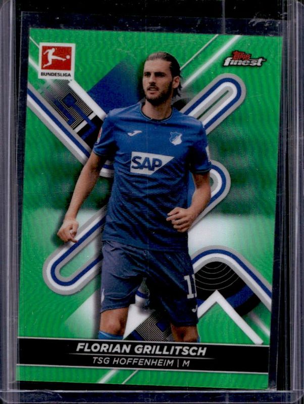 2021 Topps Finest Bundesliga #75 Green Refractor /99