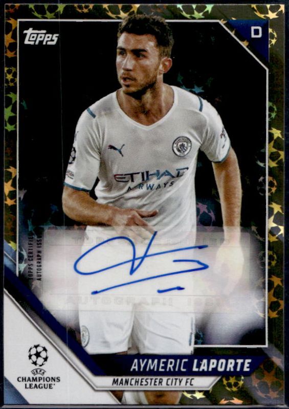 2021 Topps UEFA Champions League #BA-AL Autographs - Gold /50
