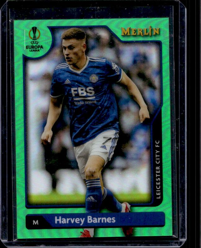 2021 Topps Merlin Chrome UEFA Champions League #121 Green Refractor /99