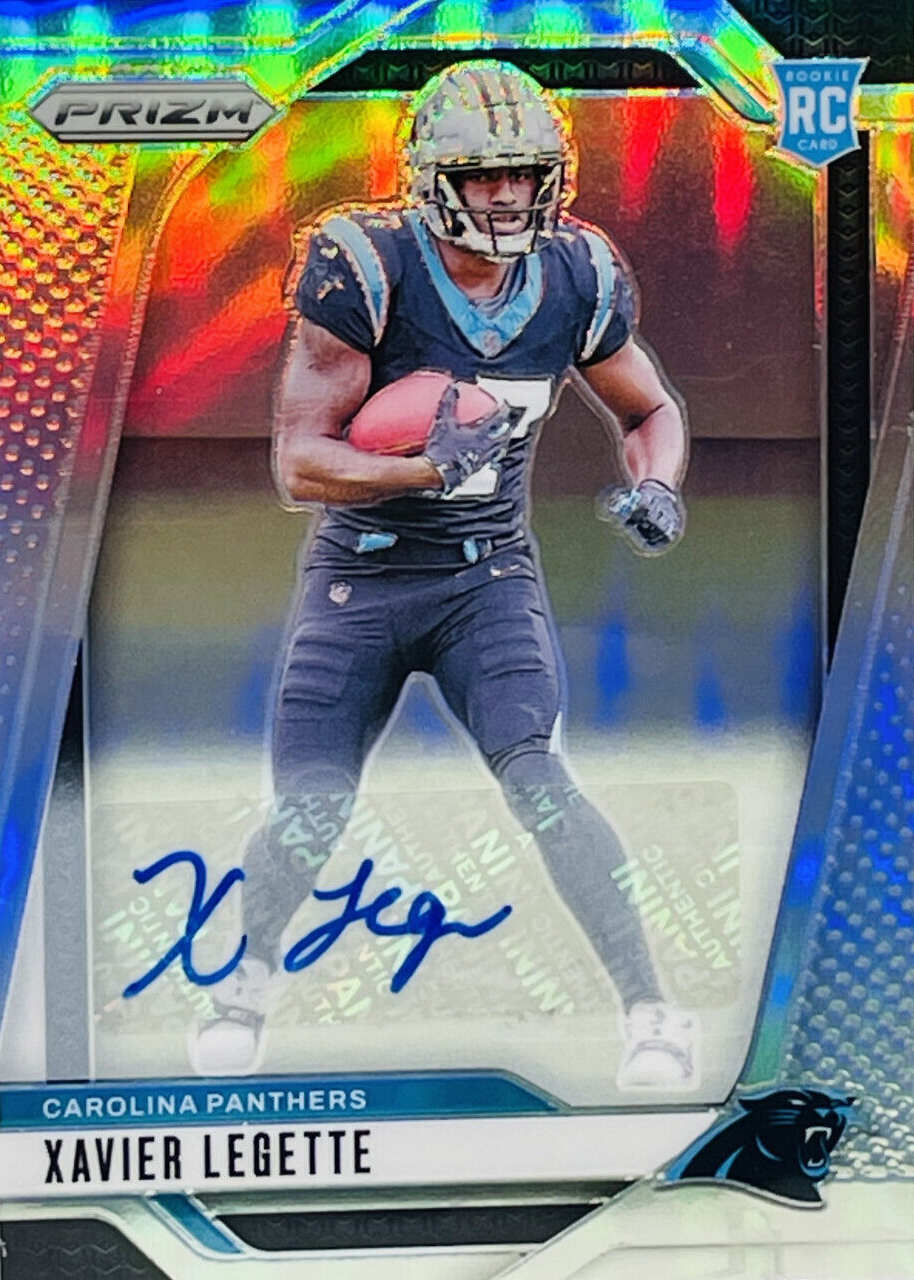 Xavier Legette 2024 Prizm #398 Rookie Autographs - Silver