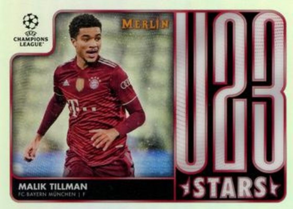 2021 Topps Merlin Chrome UEFA Champions League #U23-9 U23 Stars